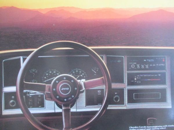 Jeep Cherokee (XJ) Prospekt USA 1987