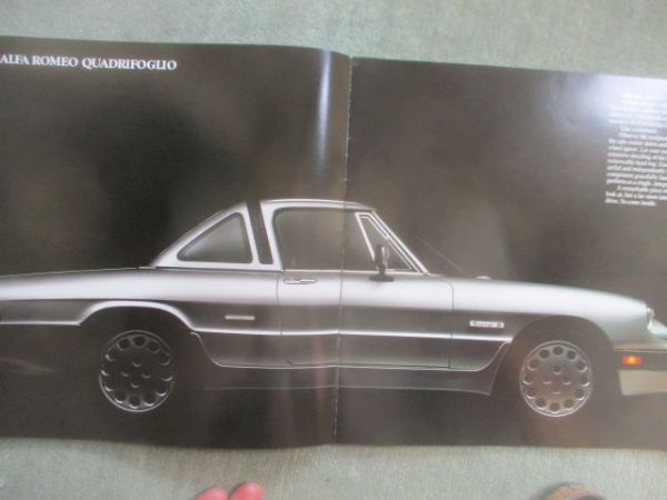 Alfa Romeo Spider +Quadrifoglio +Veloce +Graduate 1987