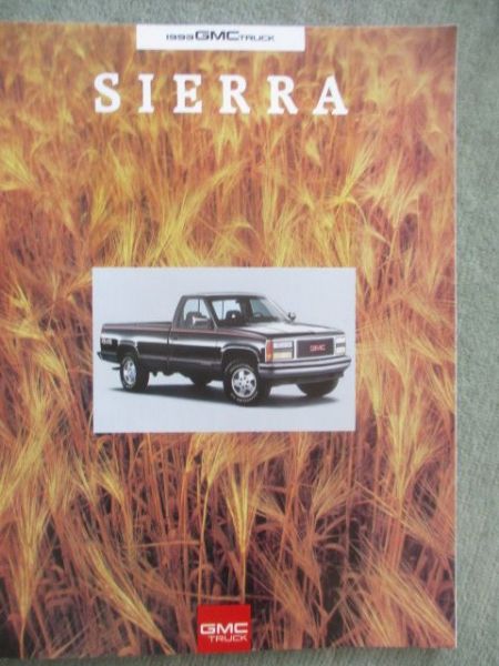 GMC Sierra 1993 USA Brochure