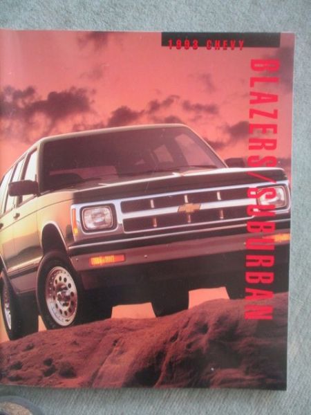 Chevorlet  Blazer/Suburban 1993