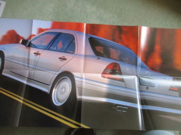 Mercedes Benz AMG C36 W202 Sedan Prospekt USA Poster