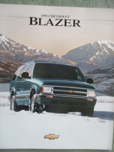Chevrolet Blazer Prospekt July 1994