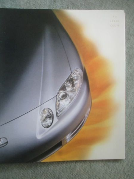 Lexus SC300 SC400 Prospekt USA 1995
