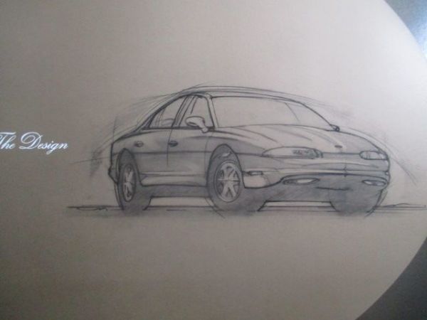 Oldsmobile Aurora 1996 Großformat USA Brochure