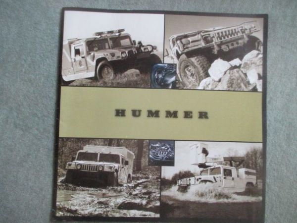 Hummer H1 Brochure 1996 Großformat