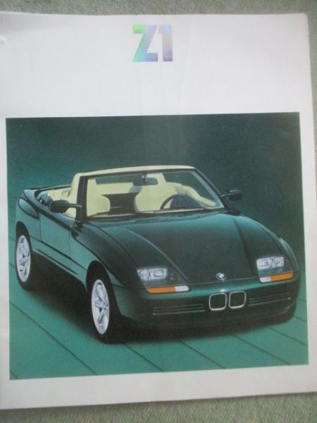 BMW Z1 Roadster März 1988
