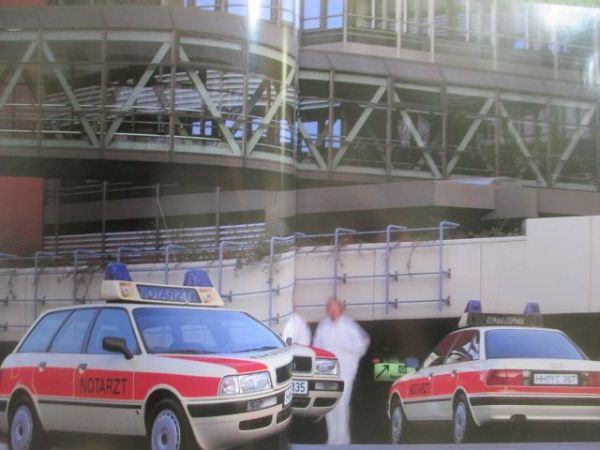 Audi 80 +Avant (B4) Notarzt-Einsatzwagen Mai1993