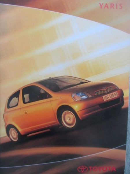 Toyota Yaris (XP10) Januar 2001 Englisch