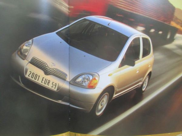 Toyota Yaris (XP10) Januar 2001 Englisch