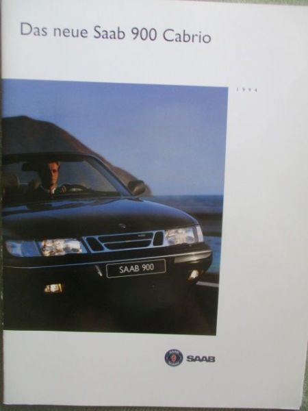 Saab 900 Cabrio 1994 Prospekt