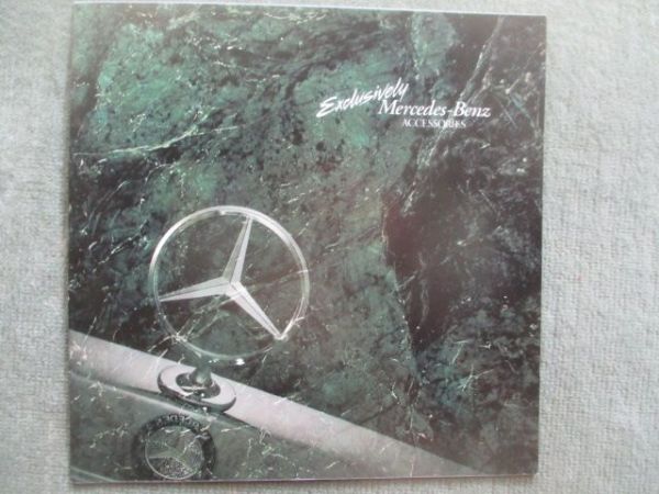 Mercedes-Benz Exclusively Acessories 1-1991 USA Englisch