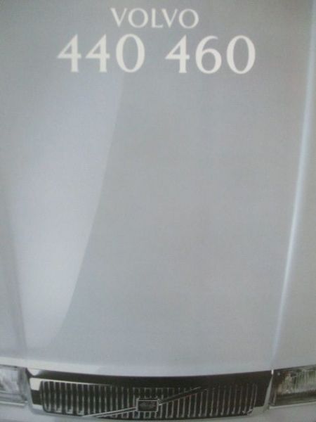 Volvo 440 GL GLT +Turbo 460 GL GLE +Turbo Katalog 1993