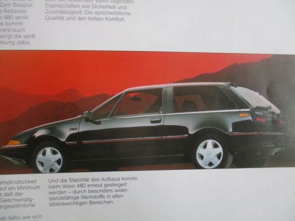 Volvo 480ES +Katalysaotr Prospekt 1988