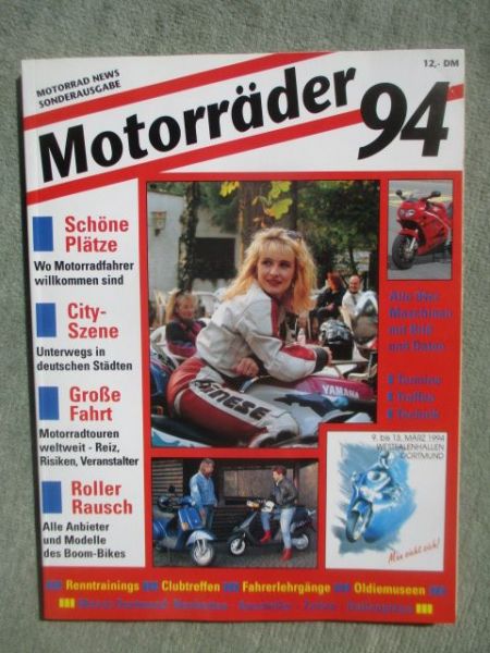 Motorräder 1994 Sonderausgabe