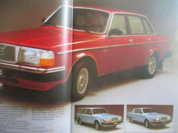 Volvo 264 +GL GLE, 265 GL +262 Coupé Prospekt 1981