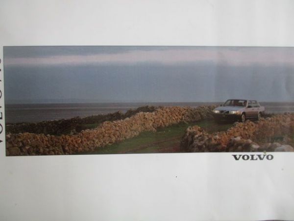 Volvo 740 GL +Exclusive +Turbo GLT und GLTKatalog 1990