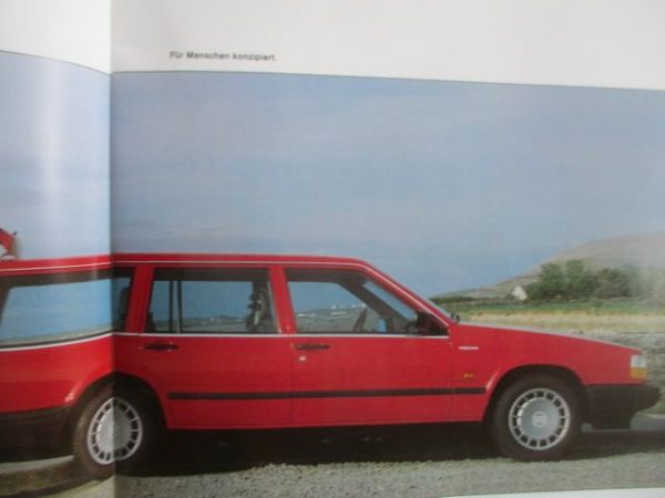 Volvo 740 GL +Exclusive +Turbo GLT und GLTKatalog 1990