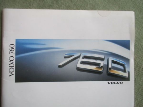 Volvo 760 Limousine 1988 Katalog