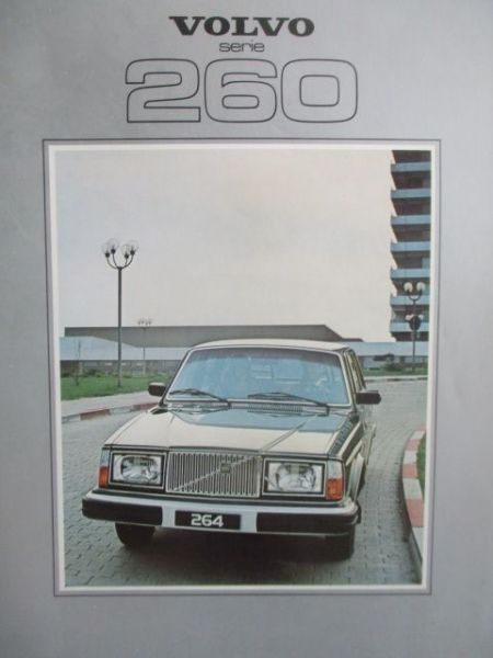 Volvo Serie 260 Prospekt 1979