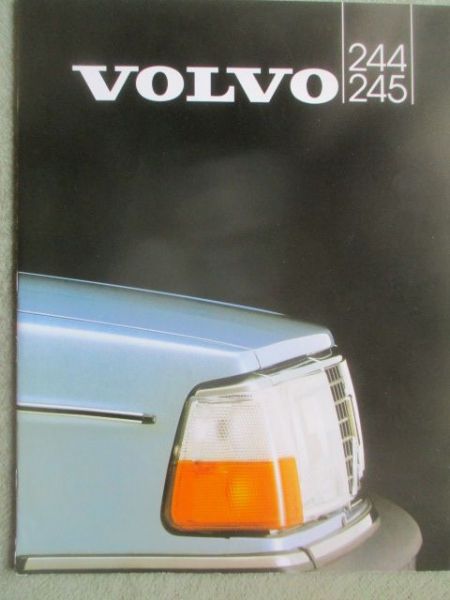 Volvo 244 GL +Fuel Inejecttion +Turbo GLD6 GEL 245GL D6 +Fuel Inection