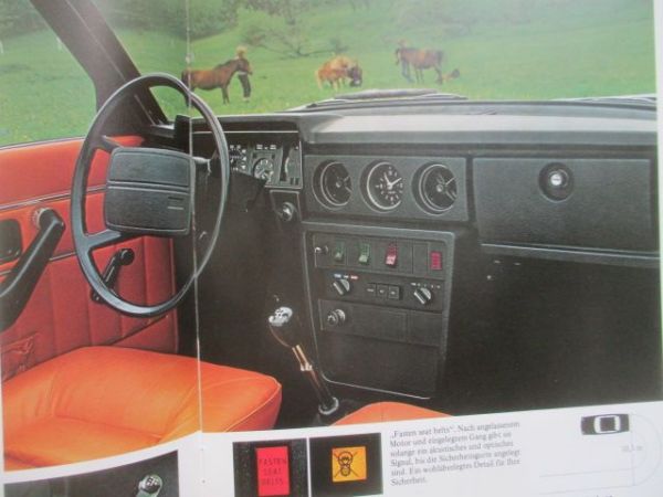 Volvo 164 E Prospekt Deutsch 1974