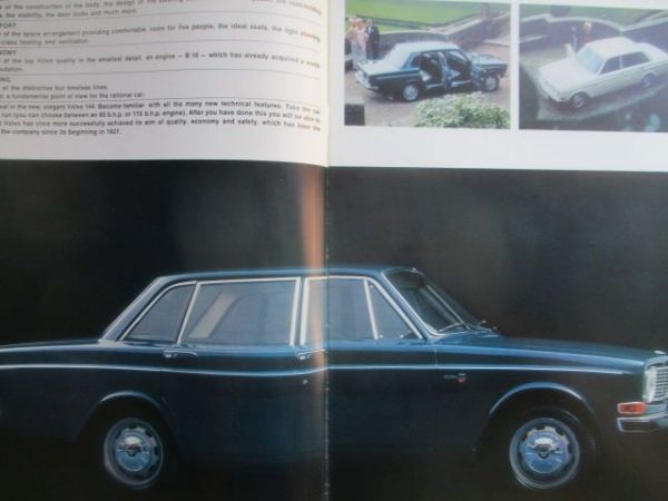 Volvo 144 Prospekt August 1966