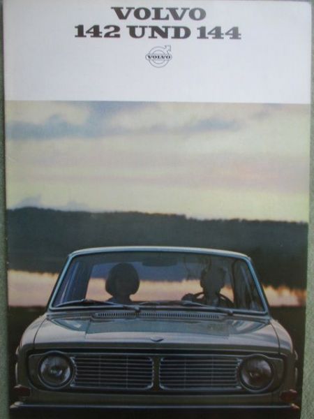 Volvo 142 und 144 Prospekt August 1967