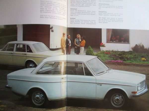 Volvo 142 und 144 Prospekt August 1967
