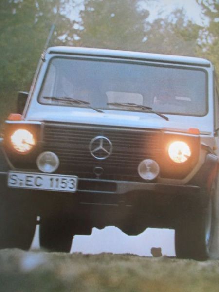 Mercedes Benz 240GD 300GD 230GE 280GE Oktober 1984