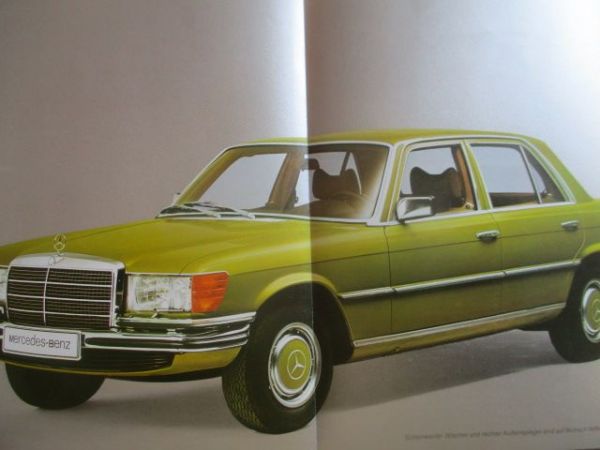 Mercedes Benz 350SE 350SEL W116 450SE 450SEL +6.9 Januar 1977