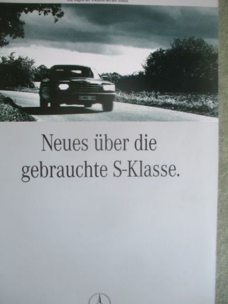 Mercedes Benz S-Klasse W126 gebraucht November 1992