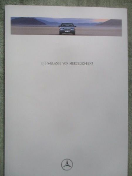 Mercedes Benz S-Klasse W140 Limousine Januar 1991