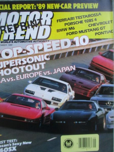 Motor Trend September 1988