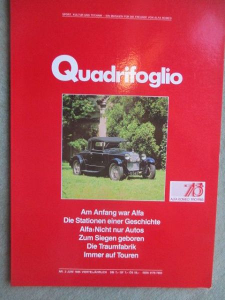 Quadrifoglio Juni 1985