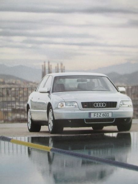 Audi S8 (Typ 4D) Prospekt Juni 2000