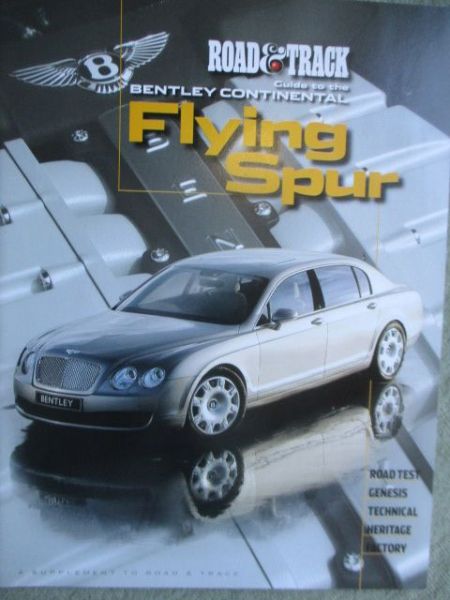 Road & Track Bentley Continental Flying Spur Guide