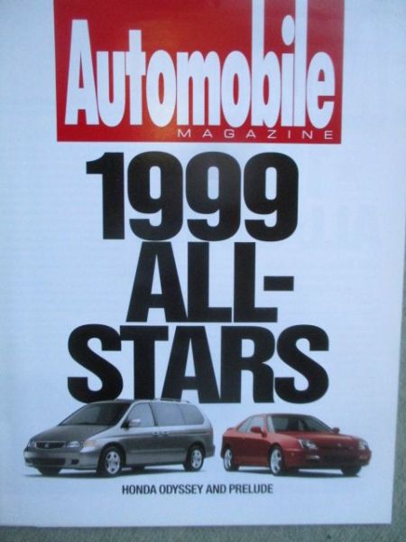 Automobile Magazine Honda Odyssey +Prelude Snderdruck USA