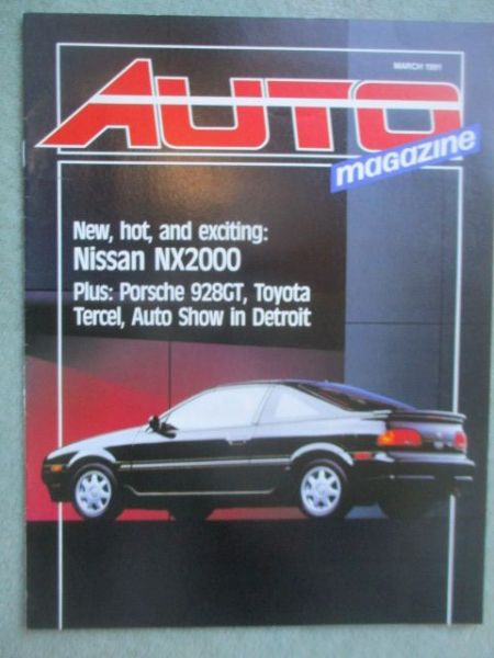 Auto magazine March 1991