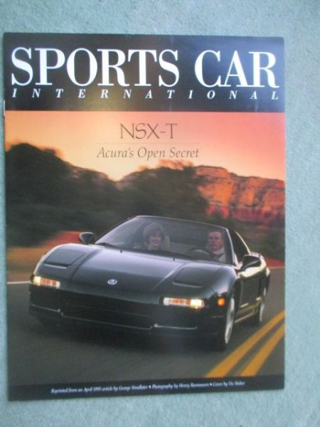 Sports Car International Acura NSX-T