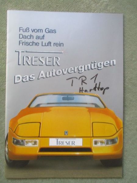 Treser Das Autovergnügen September 1987
