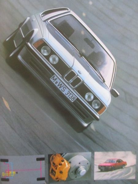 BMW 630CS 633CSI 635CSI E24 Katalog September 1978