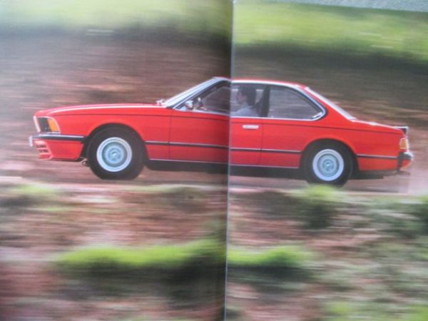 BMW 630CS 633CSI 635CSI E24 Katalog September 1978