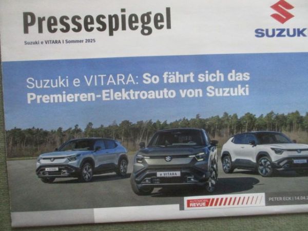 Suzuki Pressespiegel Sommer 2025