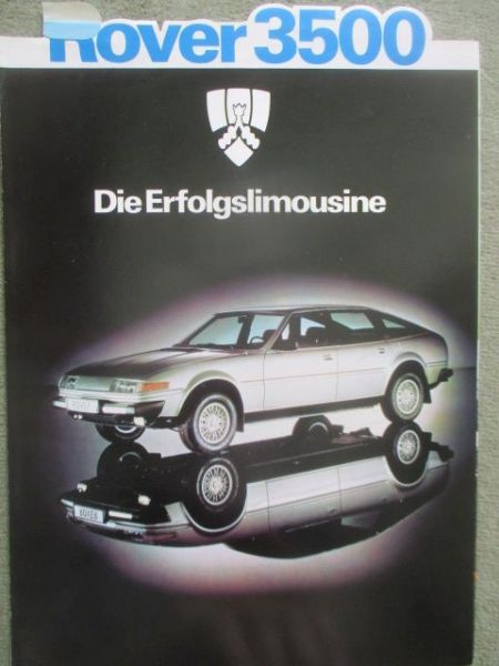 Rover 3500 Prospekt Januar 1979