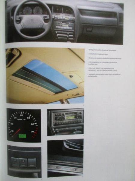 Citroen Xantia Modelljahr 1994 Prospekt