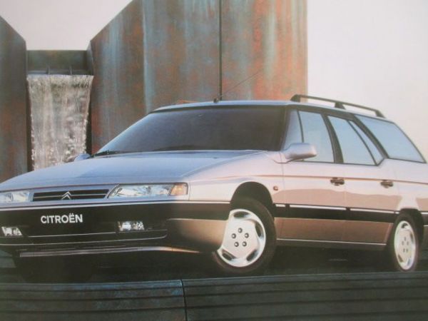 Citroen XM Limousine +Break Katalog Juli 1994 Großformat