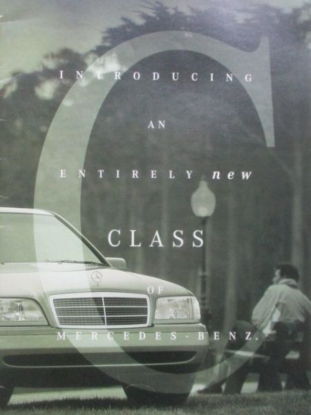 Mercedes Benz C220 C280 USA Großformat Katalog W202 1993