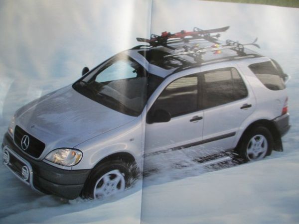 Mercedes Benz M-Klasse W163 Großformat USA Katalog 1997