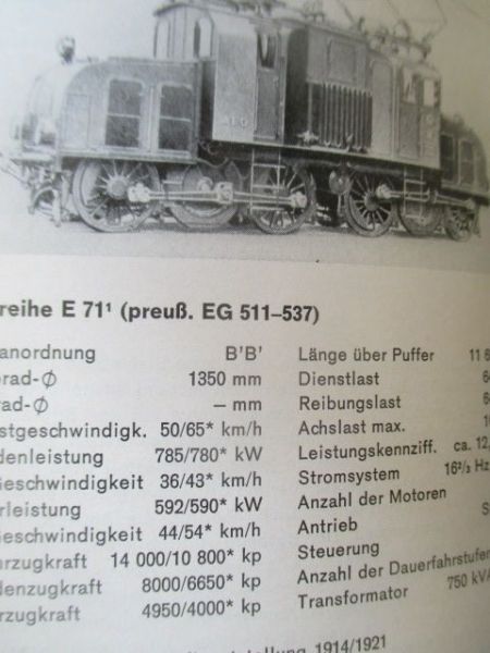 Franck Horst J. Obermayer Taschenbuch Deutsche Elektromotiven