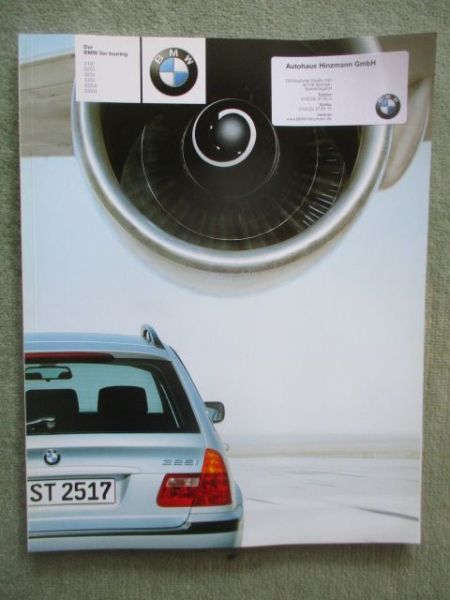 BMW 318i 320i E46 Touring 325i 330i 320d 330d September 2000